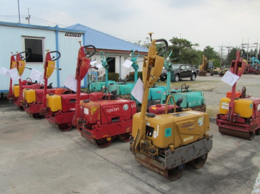 รถบดเดินตาม SAKAI HV60ST และ MIKASA MRH-600DS สตาร์ท 2 ระบบ นำเข้าจากญี่ปุ่น สภาพดีพร้อมใช้ เดิมๆทั้งคัน