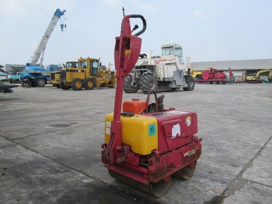 รถบดเดินตาม SAKAI HV60ST และ MIKASA MRH-600DS สตาร์ท 2 ระบบ นำเข้าจากญี่ปุ่น สภาพดีพร้อมใช้ เดิมๆทั้งคัน