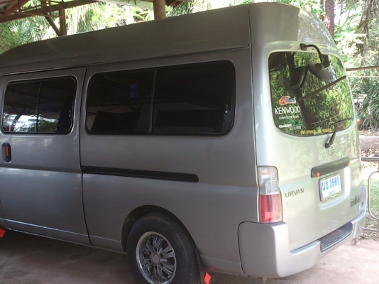 NISSAN URVAN ปี 2003 เครื่อง 3.0 DI เกียร์ธรรมดา 2.7 แสน NISSAN URVAN ปี 2003 เครื่อง 3.0 DI เกียร์ธรรมดา 2.7 แสน