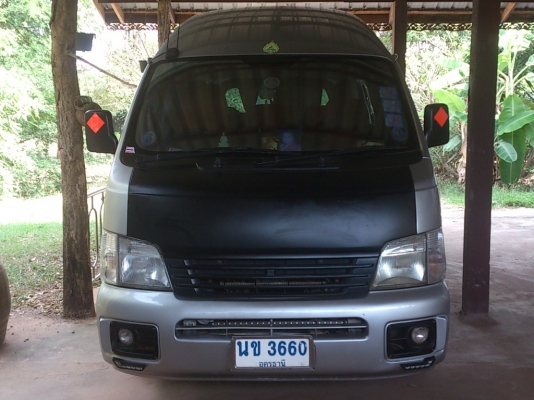 NISSAN URVAN ปี 2003 เครื่อง 3.0 DI เกียร์ธรรมดา 2.7 แสน NISSAN URVAN ปี 2003 เครื่อง 3.0 DI เกียร์ธรรมดา 2.7 แสน