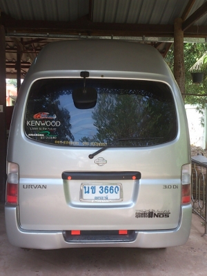 NISSAN URVAN ปี 2003 เครื่อง 3.0 DI เกียร์ธรรมดา 2.7 แสน NISSAN URVAN ปี 2003 เครื่อง 3.0 DI เกียร์ธรรมดา 2.7 แสน