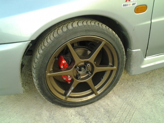 P1 ขอบ17" 4รู100 พร้อมยาง