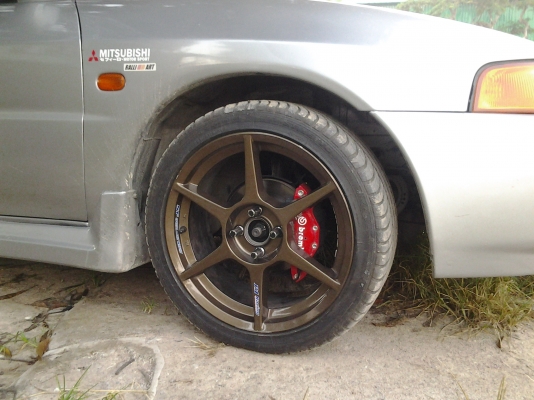 P1 ขอบ17" 4รู100 พร้อมยาง