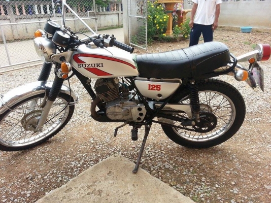 บุกรัง.เสือจันทร์... SUZUKI TS125 ทะเบียนพร้อมโอน  ราคา 26,000 บาท