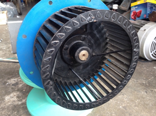 ขายมอเตอร์ Baldor 1.5 HP. 3450 rpm. 220V ไฟบ้าน(รอบเร็วพิเศษ) made in U.S.A พร้อมใบพัด ระบายลมดูด-เป่า สภาพสวย วิ่งนิ่ม พร้อมใช้งาน