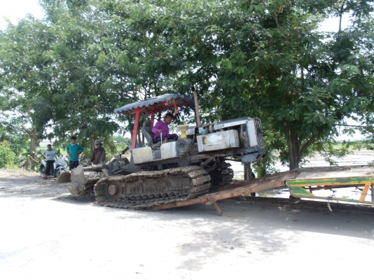 ขายคู่รถตีดินของวิชาญการช่างพร้อมเทรนเลอร์ล็อคกี้( ร้อนเงินจริงอยากขาย)