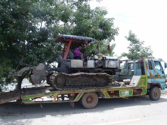 ขายคู่รถตีดินของวิชาญการช่างพร้อมเทรนเลอร์ล็อคกี้( ร้อนเงินจริงอยากขาย)