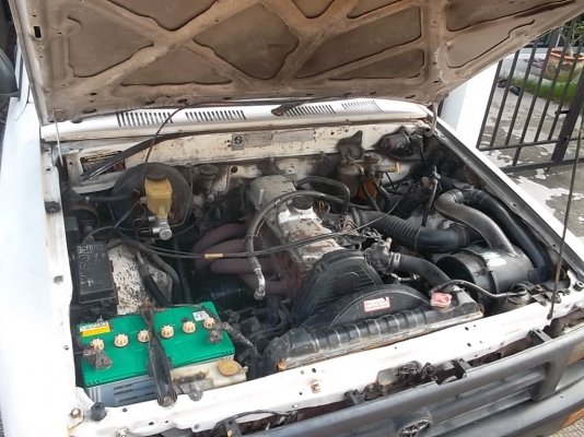 1994 TOYOTA, HILUX MIGHTY-X 2.5 GL STANDARD โฉม SINGLE CAB สีขาว เกียร์ธรรมดา