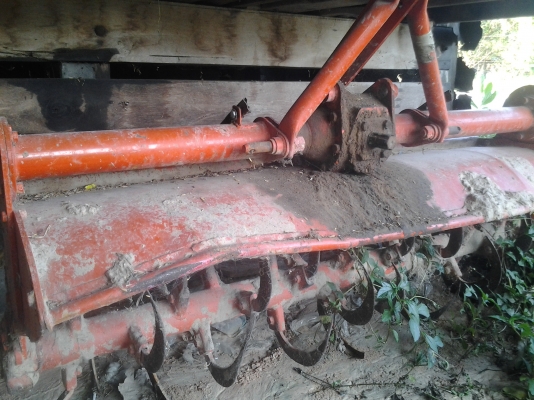 ขายตามสภาพโรต้ารีความยาว1.60ติดกับรถไถคูโบต้า