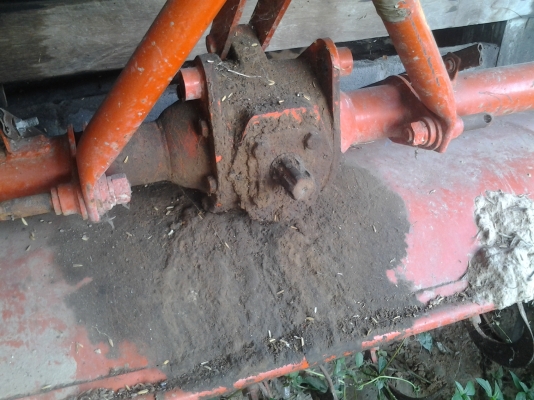 ขายตามสภาพโรต้ารีความยาว1.60ติดกับรถไถคูโบต้า