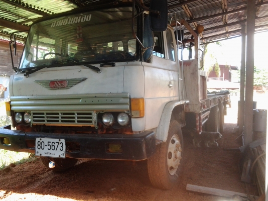 HINO  FM176   10ล้อ  ท้ายลาก  2เหลา