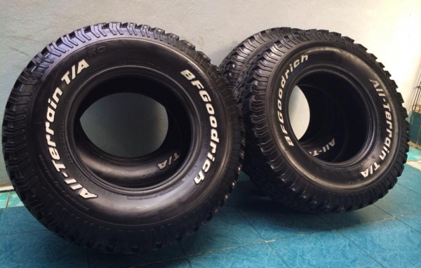 BF ALL 31ขอบ15 ดอกเต็ม ไม่มีปะ สภาพน้องยางใหม่ 4เส้น