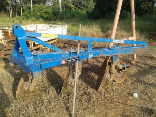 ขายแล้ว ขอบคุณพี่ชัย ด่านช้างมากครับ หางไถ3จาน ไคเฮงหลี จักรกล  รุ่นใหม่สภาพสวยพร้อมใช้งาน ราคาถูกๆ38,500