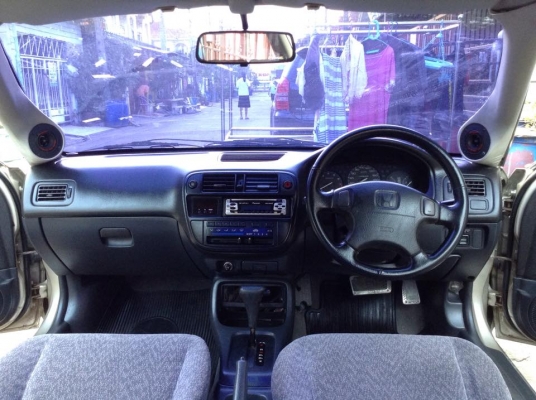 ขายครับ honda civic ตาโต ปี 97 AIRBAG ABS ครบๆตัวท็อปสุด ออโต้ เครื่อง D 15 B ไม่เทค เครื่องสด เกียรดี ภายในสวย ไฟฟ้าทั้ง คัน ครบๆ ช่วงล่างดี แอร์หนาว เพลงดัง สีพอได้ เอาไปใช้ได้เลย ไม่เคย ติดแกส แม็ก 4ล้อ สวยๆ ดิสเบรค 4ล้อ พร้อม ใช้ วิ่งไกล สบาย ขายเเค่