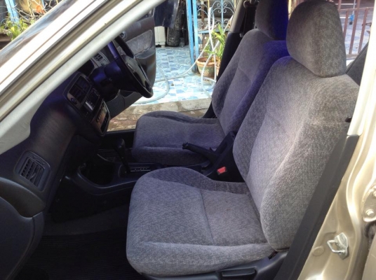 ขายครับ honda civic ตาโต ปี 97 AIRBAG ABS ครบๆตัวท็อปสุด ออโต้ เครื่อง D 15 B ไม่เทค เครื่องสด เกียรดี ภายในสวย ไฟฟ้าทั้ง คัน ครบๆ ช่วงล่างดี แอร์หนาว เพลงดัง สีพอได้ เอาไปใช้ได้เลย ไม่เคย ติดแกส แม็ก 4ล้อ สวยๆ ดิสเบรค 4ล้อ พร้อม ใช้ วิ่งไกล สบาย ขายเเค่