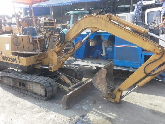 รถแม็คโคร mitsu pc 20  พร้อมใช้ขายถูกตามสภาพไม่มีเวลาทำ 115,000 บาท