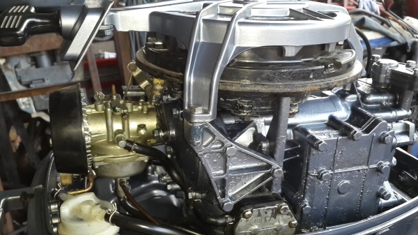 ขายเครื่องเรือ YAMAHA นำเข้าจากญี่ปุ่น ราคาถูก เครื่องติดนิ่ม