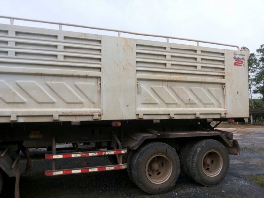 ขายหางพ่วงดั้ม สามมิต 3 เพลา. ปี 56  สนใจติดต่อ 081 - 6079515