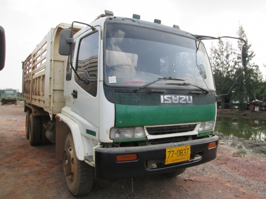 ISUZU-เดทก้า10ล้อดั้ม2เพลาเครื่อง6HH1.195.ปี45.เดิมๆสภาพสวยพร้อมใช้ ISUZU-เดทก้า10ล้อดั้ม2เพลาเครื่อง6HH1.195.ปี45.เดิมๆสภาพสวยพร้อมใช้