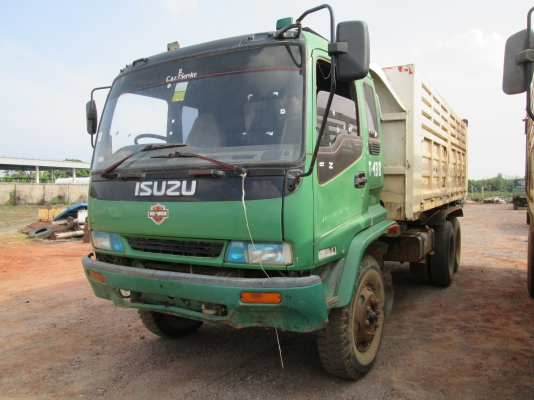 ISUZU-เดทก้า10ล้อดั้ม2เพลาเครื่อง6HH1.195.ปี45.เดิมๆสภาพสวยพร้อมใช้