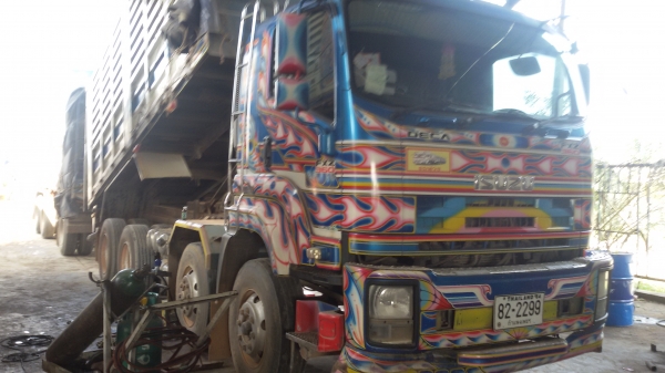 ฝากขายรถอีซุซุเด็กก้า360ปี53พ่วงแม่ลูกดั้มเหล็กอู่สหกิจ