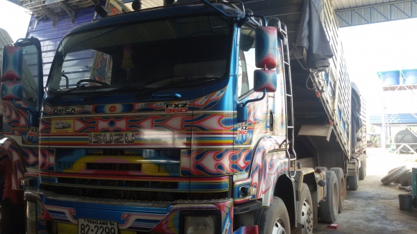 ฝากขายรถอีซุซุเด็กก้า360ปี53พ่วงแม่ลูกดั้มเหล็กอู่สหกิจ