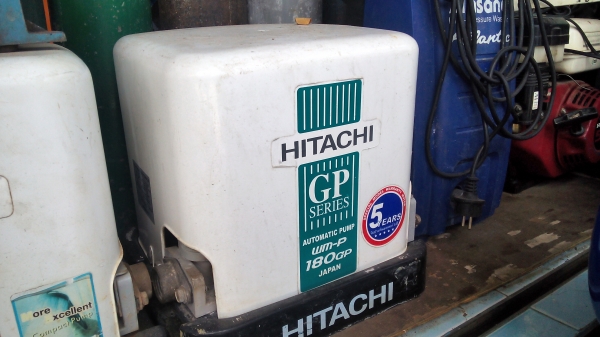 ขายปั้มน้ำแรงดันคงที่ HITACHI มือสอง 2ตัวครับ