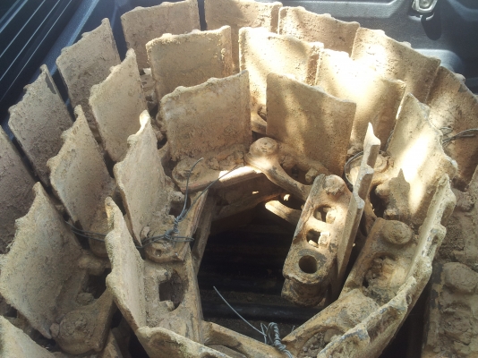 โซ่รถแทรคเตอร์CAT.D4E  1คู่