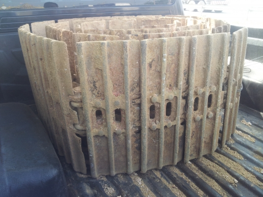 โซ่รถแทรคเตอร์CAT.D4E  1คู่