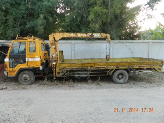 ขายรถISUZU ROCKY FRR 175 6ล้อ ติดเครน