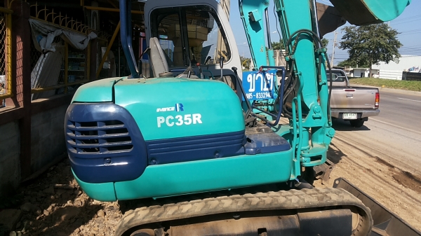ขายรถขุดแบ็คโฮ KOMATSU  PC 35R8 รถเก่านอก สภาพพร้อมใช้ มีเอกสารแจ้งจำหน่าย