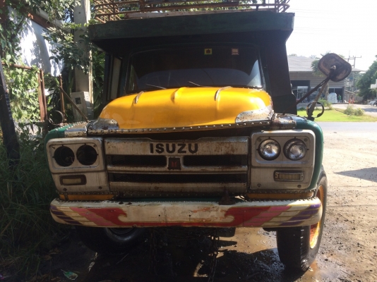 สิบล้อ isuzu หัวยาว ดั้ม เครื่อง 6BD ช่วงล่าง ฟูโซ่ หน้าหลัง เครื่องดีคันชีสวย เอกสารครบ ทะเบียนม. 79