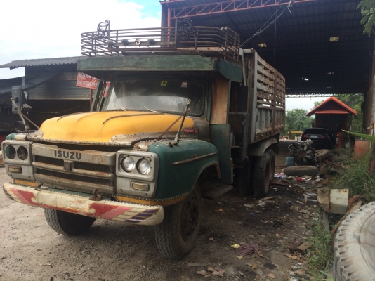 สิบล้อ isuzu หัวยาว ดั้ม เครื่อง 6BD ช่วงล่าง ฟูโซ่ หน้าหลัง เครื่องดีคันชีสวย เอกสารครบ ทะเบียนม. 79