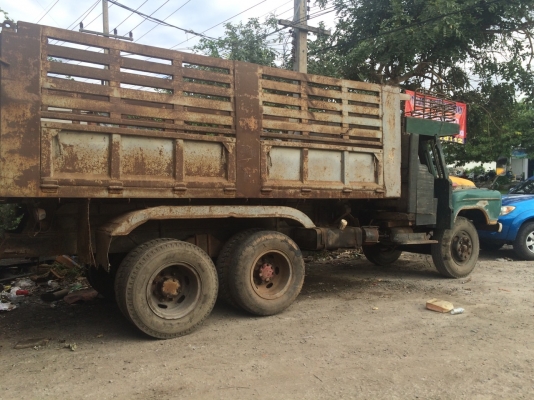 สิบล้อ isuzu หัวยาว ดั้ม เครื่อง 6BD ช่วงล่าง ฟูโซ่ หน้าหลัง เครื่องดีคันชีสวย เอกสารครบ ทะเบียนม. 79