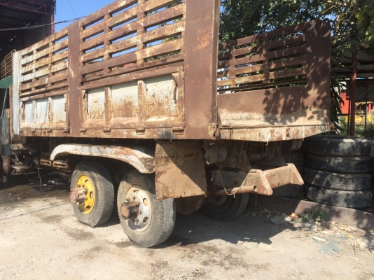 สิบล้อ isuzu หัวยาว ดั้ม เครื่อง 6BD ช่วงล่าง ฟูโซ่ หน้าหลัง เครื่องดีคันชีสวย เอกสารครบ ทะเบียนม. 79