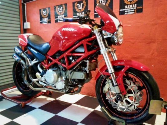 T&amp;T BIKE RAMA2 ขายDUCATI S2R1000 ปี2007 อินวอย สรรพสามิต สภาพเทพ ราคาเพียง 189000฿