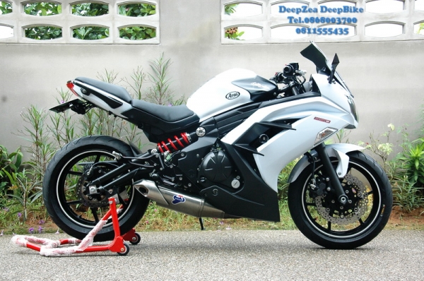 ขาย Kawasaki Ninja 650 ABS ปี2013 รถสวยพร้อมของแต่งเอกสารพร้อมโอน