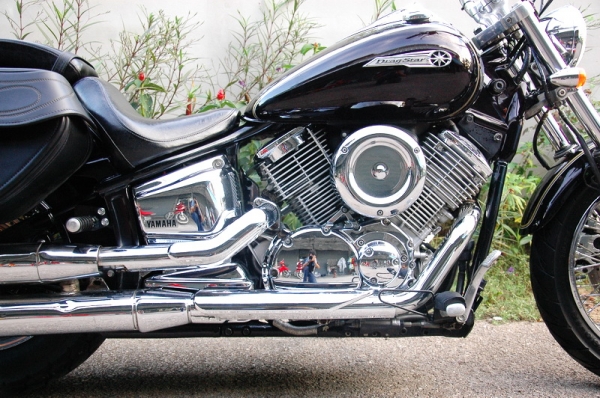 ขาย Yamaha Dragstar 1100 Custom ปี 2000 รถทะเบียนแท้ ส.ม.อ โอนได้ทุกขนส่ง เอกสารพร้อมโอน