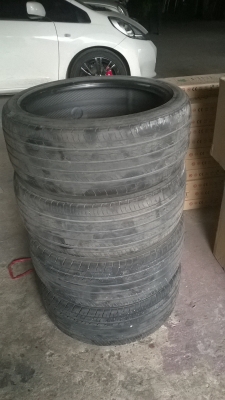 ขายยาง ขอบ17  yokohama  205/45/R17 4เส้น พึ่งถอดออก  2900 บาท ติดต่อ กฤษดา 087-1691151