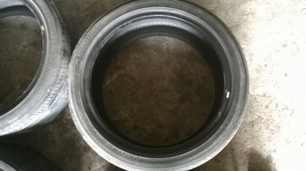 ขายยาง ขอบ17  yokohama  205/45/R17 4เส้น พึ่งถอดออก  2900 บาท ติดต่อ กฤษดา 087-1691151