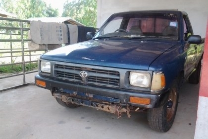 TOYOTA MIGHTY X 2.5 หัวเดียวปี 38 กะบะดั้มต่อใหม่ สีหัวเดิมบางนางบวช เครื่องเดิม คานหน้าเดิม TOYOTA MIGHTY X 2.5 หัวเดียวปี 38 กะบะดั้มต่อใหม่ สีหัวเดิมบางนางบวช เครื่องเดิม คานหน้าเดิม