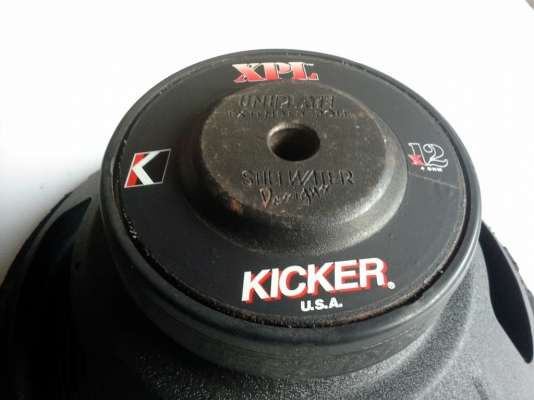 ลำโพง Subwoofer Kicker XPL ดอก 12 นิ้ว สวยๆ มือสองญี่ปุ่น