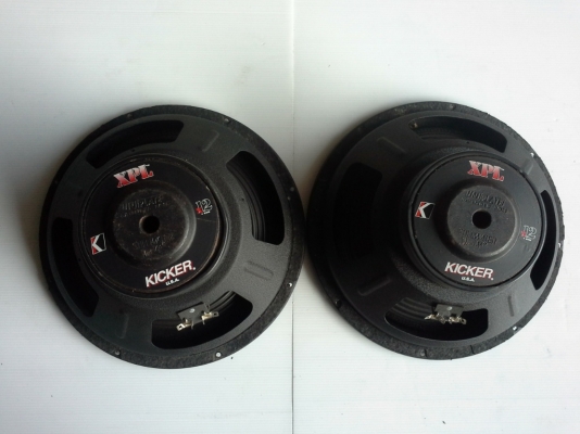 ลำโพง Subwoofer Kicker XPL ดอก 12 นิ้ว สวยๆ มือสองญี่ปุ่น