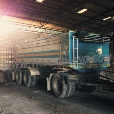 รถบรรทุก แม่-ลูก 18 ล้อ ยี่ห้อ HINO ปีจดทะเบียน 2541 260 แรงม้า