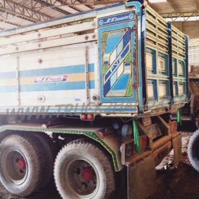 รถบรรทุก แม่-ลูก 18 ล้อ ยี่ห้อ HINO ปีจดทะเบียน 2541 260 แรงม้า