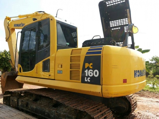 **2,200,000 บ.ต่อรอง**ขายแบคโฮ KOMATSU PC160 LC-8 ปี56 ไฟฟ้าเต็ม ใช้งาน6,xxx ชั่วโมง เครื่องเดิม ปั้มเดิม แน่นดี แรงดี ทำงานดีไม่โหลด บูมอาร์มสวยไม่ปะไม่ดาม เอวแน่น ช่วงล่าง90\% บอดี้สวย แอร์เย็น รถใช้งานทำงานปกติ ทำงานดี ทรงสวย สีสันดี เดิมๆ พร้อมใช้งาน เ