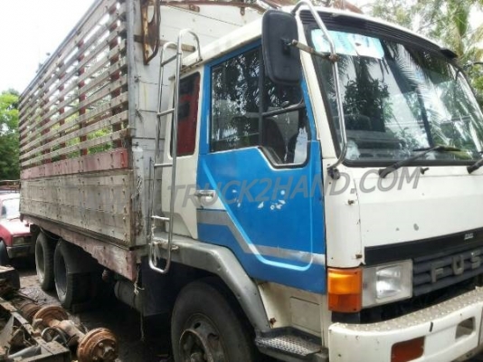 รถบรรทุก 10 ล้อ FUSO ไอ้หลง sn215 เครื่องอีซุซุ 195 แรงม้า เบรคทริฟฟี่