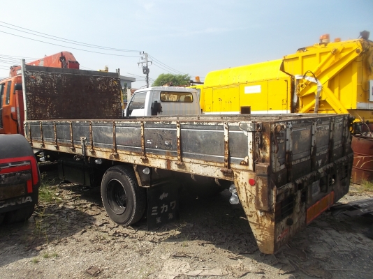 ขายรถ 6 ล้อ ISUZU เครื่อง 6HE1 ธรรมดา ไม่มีทะเบียน ติดเครน UNIC 340 5ปลอก ขาหยั่งสูง