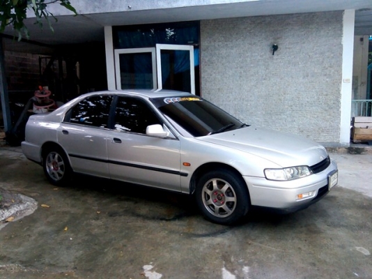 ด่วน..Accord97"เครื่องV-TECH(F22B)น้ำมัน+LPGเกียร์Autoแอร์หนาวช่วงล่างเยี่ยมรับประกันปัญหาความร้อนภายในสวยเครื่องเสียงจอสัมผัสระบบไฟฟ้าสมบูรณ์เอกสารพร้อมโอนภาษี58(พร้อมขับส่ง)