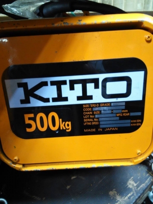 รอกไฟฟ้า 380 โวล์ KITO